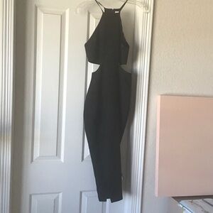 Cinq à Sept Black Yael Dress with Cutouts